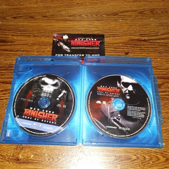 Punisher: War Zone Special Edition (Blu-ray/DVD, 2009, 2-Disc Set, Canadian) - Picture 2 of 3